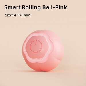 Wiederauf ladbarer automatischer elektrischer Katzen ball aus Silikon Automatische rollende Haustiere, die Ballspielzeug-Training spielen - Product Image 6