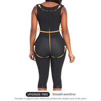 Nouveau best-seller flatteur longue longueur grande taille coupe ajustée ferme contrôle du ventre bout à bout corps façonnage complet du corps Shapewear femmes