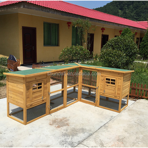 SHUNDA SDC019 Gallinero y Corral de Madera Ecológico Grande con Techo Estampado para Uso en Granjas en Todas las Estaciones - Product Image 5