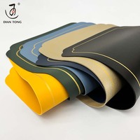 Sets de dessous-de-plat universels pour restaurant, écologiques, en PVC plastique de luxe, résistants à la chaleur, personnalisés, imprimés, pour table de cuisine