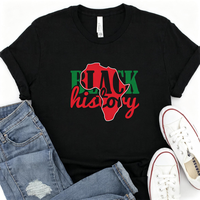 Vinyle thermocollant Juneteenth Day, motif Histoire des Noirs, transfert DTF pour presse à chaud sur T-shirts