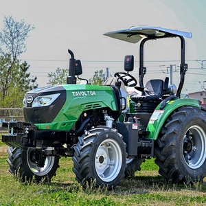 รถแทรกเตอร์ขับเคลื่อน 4 ล้อ ยี่ห้อ Tavol Farm พร้อมห้องโดยสารติดแอร์ 70 แรงม้า  พร้อมเครื่องยนต์ เกียร์ และปั๊ม สำหรับงานเกษตร - Product Image 2