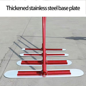 Raclette à béton en acier inoxydable, outil de nivellement du béton - Product Image 6