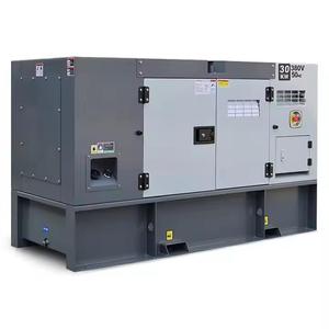 Hot Sale 12v 24v 48v 16kva 30kw 20kva 25kva Intelligent Dual-cylinder K4100zd Super Silent Type <b>Generator</b> Set With - Product Image 3
