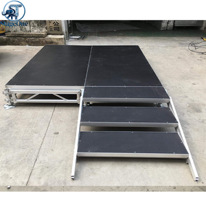 Sistema de Plataforma Modular Portátil de Aluminio Resistente <span class=keywords><strong>para</strong></span> Exhibiciones, Ferias Comerciales, Festivales y Eventos al Aire Libre - Product Image 6