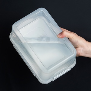 Plastic <b>Box</b> Bins <b>Kitchen</b> 4 Grid Scallion and Ginger Meat Fridge Food Fruit <b>Storage</b> & Dispensers Container Food Meat <b>Storage</b> - Product Image 6
