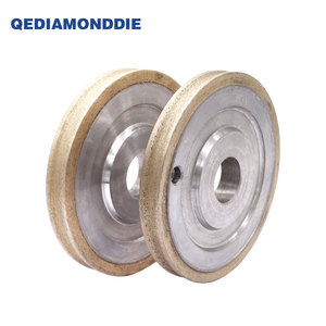 ล้อแก้วขอบแบนสำหรับเครื่องเจียระไนเพชรขอบทรงสี่เหลี่ยมคางหมู - Product Image 6