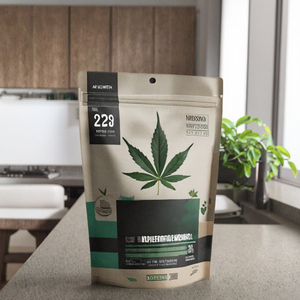 Sachet Doypack Personnalisé en Film Mylar Premium - Sac Refermable à Fermeture Éclair <span class=keywords><strong>pour</strong></span> Emballage de Friandises <span class=keywords><strong>pour</strong></span> Chiens et Nourriture <span class=keywords><strong>pour</strong></span> Chats - Product Image 3