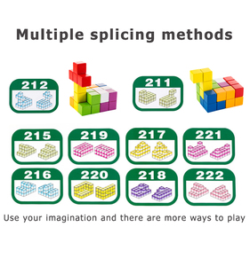 Khối gỗ chưa hoàn thiện, hình vuông, dùng làm đồ thủ công, xếp hình, xây dựng, tự làm dành cho trẻ em - Product Image 6