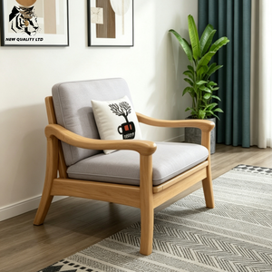 Sofá seccional de madera para sala de estar, nuevo, ecológico, con logotipo personalizado, de fábrica original, bajo costo, gran stock, actualización en progreso. - Product Image 1