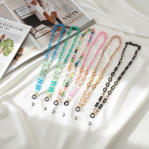 Catena di plastica con chiusura a tre vie, 70 cm, per occhiali e accessori - Product Image 3