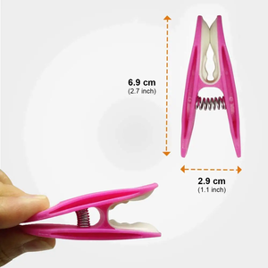 Pinces à linge en plastique en gros, clips de corde à linge durables, pinces à ressort robustes, épingles à vêtements <span class=keywords><strong>pour</strong></span> <span class=keywords><strong>chaussettes</strong></span> et linge - Product Image 4
