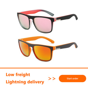 Luxury Sports Sunglasses for <strong>Men</strong> Custom Logo Designer Square Sun <strong>Glasses</strong> 2025 <strong>Clear</strong> Blue Yellow Orange Polarized Frames - Product Image 2
