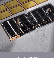 Piège à souris en gel super adhésif avec clip de fixation et colle pour l'élimination des souris domestiques, écologique et jetable