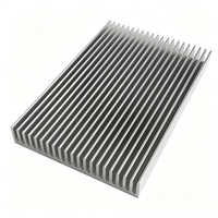 Dissipateur thermique en aluminium personnalisé 55(W)* 10(H)* 80(L)mm pour processeur PCB profilés en aluminium dissipateur thermique