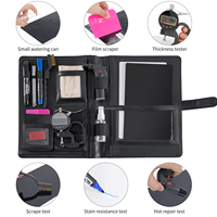 7mo sac en cuir PU mallette d'affaires PPF Film outils costumes voiture Wrap outils raclette vinyle Cutter