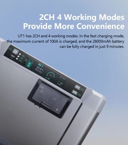 เครื่องชาร์จ EV-PEAK UT1 100A 6000W 2CH พร้อม 4 โหมดการทำงาน อุปกรณ์เสริมโดรนสำหรับแบตเตอรี่การเกษตร 12S-14S LiPo LiHV - Product Image 4