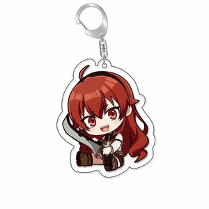 Lindo Llavero de Acrílico de Mushoku Tensei: Reencarnación del Desempleado, Encantador Colgante para Bolsa, Regalo Divertido, Llavero Creativo para Amigos - Product Image 6