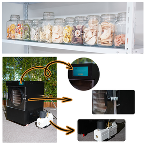 Airwoods Lyophilizer pengering pembekuan, pengering beku buah Mini kecil rumah - Product Image 3