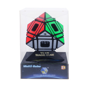 Yuxin Diagonal Magic Cube 3x3 Black Brain-Boosting <b>Puzzle</b> Toy For Youth And Kids Educational Use - Product Image 4