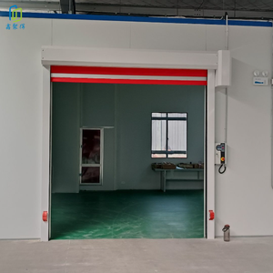 Puerta Enrollable <span class=keywords><strong>de</strong></span> PVC <span class=keywords><strong>de</strong></span> Alta Velocidad a Prueba <span class=keywords><strong>de</strong></span> Polvo XJD, Puerta Rápida para Fábrica Farmacéutica - Product Image 4
