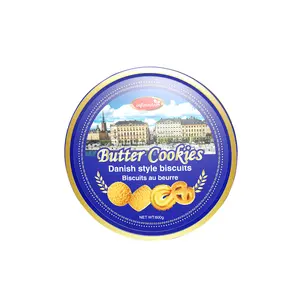 Hersteller großhandel plätzchen kundenspezifische feinschmecker-geschenkbox ohne künstliche zusätzung dänische art butter cookies