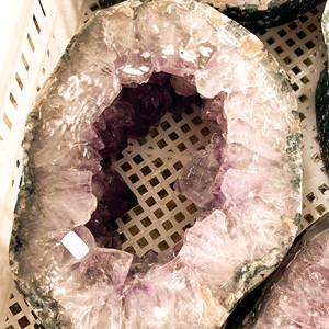 Fetta di pietra naturale grotte di ametista all'ingrosso fette di ametista stalattite - Product Image 5