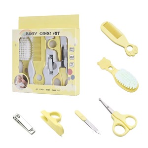 Kit de Cuidado para Bebés de 6 Piezas, Set de Seguridad Infantil con Cepillo para el Cabello, Peine, Cortauñas y Tijeras, Artículos Esenciales para Recién Nacidos - Product Image 4