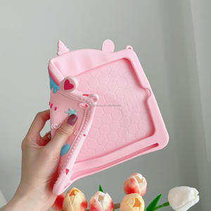 Housse de protection amusante en forme de cheval <span class=keywords><strong>licorne</strong></span> pour <span class=keywords><strong>iPad</strong></span> 11 A16, étui en caoutchouc de silicone pour tablette 10 10.9 - Product Image 3