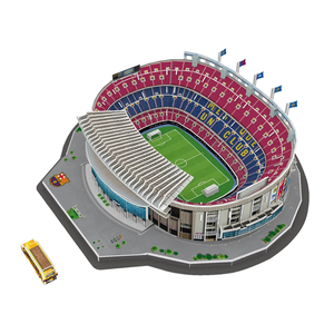 Metal Zone Camp Nou 3D Metalen Puzzel - FC Barcelona Stadion Model