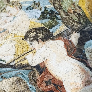 Họa Tiết Khảm Đá Cẩm Thạch Tự Nhiên Trang Trí Nhà Nghệ Thuật Thời Trang Phong Cách Ý - Product Image 6