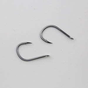 Anzuelos de pesca de acero al carbono Ise Ni con púas, tamaño 10, afilados químicamente para la pesca de carpa cruciana en agua dulce - Product Image 1