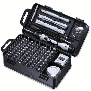 ชุดไขควงอเนกประสงค์ 115 in 1 ผลิตจากเหล็กโครเมียมวาเนเดียม พร้อมแม่เหล็ก สำหรับซ่อมโทรศัพท์มือถือ พร้อมหัวไขควงและอุปกรณ์เสริม - Product Image 1