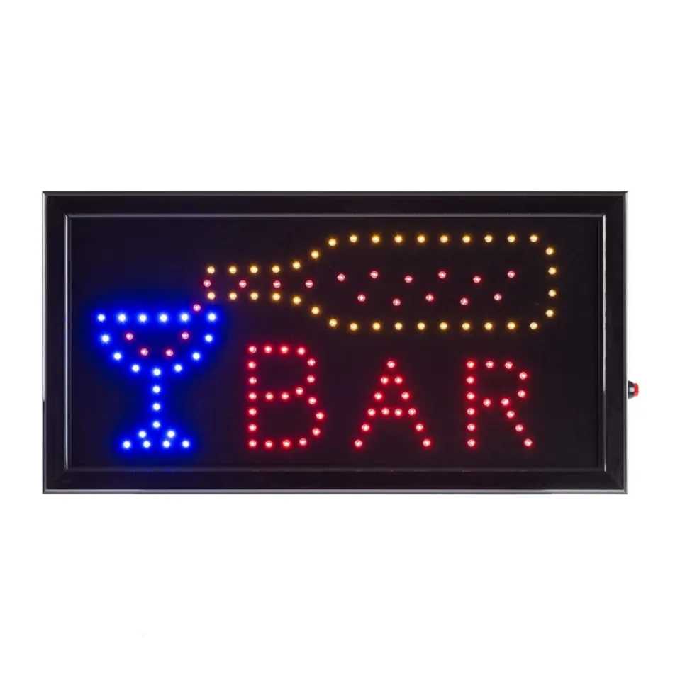 Neon Sign OPEN LED Business Sign Advertisement Board Electric Display Sign Two Modes Flashing & Steady Light · image 3
