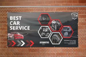 Flagnshow tùy chỉnh kích thước quảng cáo Vinyl biểu ngữ in kỹ thuật số đầy đủ màu sắc PVC Flex lưới Vinyl biểu ngữ của dệt may hoặc nhựa - Product Image 2