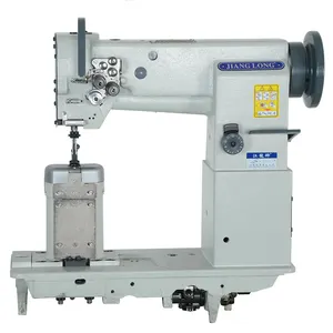 Machine à coudre industrielle à deux aiguilles 4420H, machine à coudre à pied marcheur, machine à coudre à point de verrouillage, lit de point, double aiguille - Product Image 1