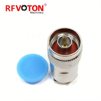 Connecteur à vis de serrage mâle de Type N d'usine pour KSR-400 LMR-400 LMR400 RG8 RG213 RG214 H1000 câble connecteurs coaxiaux coaxiaux RF