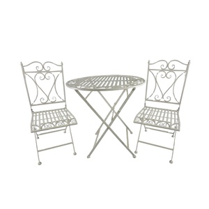 Shabby <span class=keywords><strong>Chic</strong></span> bianco banchetto <span class=keywords><strong>sedia</strong></span> pieghevole - Product Image 1