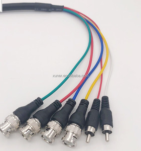 Scart 母头转 4 BNC 2 RCA 音视频线 复合 AV 线 - Product Image 2