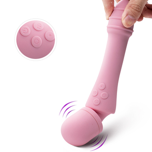 Varita vibradora <span class=keywords><strong>de</strong></span> punto G, consolador estimulador del clítoris con 7 frecuencias <span class=keywords><strong>de</strong></span> vibración, juguete sexual impermeable para adultos para pareja femenina - Product Image 4