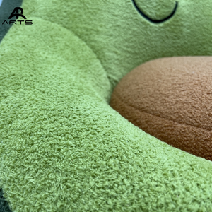 Serie de diseño de forma de fruta, muebles suaves para salón, decoración para sala de estar, tapicería de tela con aspecto de aguacate, sofá individual, silla - Product Image 6