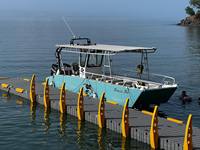 Bateau de tourisme commercial à coque en V en aluminium de 9 à 12 m, nouvelle conception 2024, pour la vente