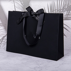Sacs en papier d'<span class=keywords><strong>emballage</strong></span> <span class=keywords><strong>de</strong></span> <span class=keywords><strong>luxe</strong></span> pour boutiques avec votre logo, sacs cadeaux mats personnalisés pour vêtements/mariages/bijoux/cosmétiques, écologiques - Product Image 2