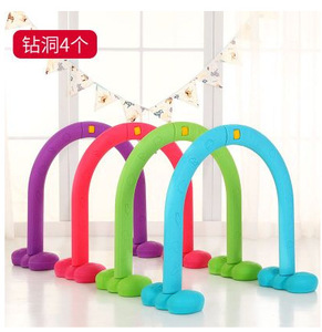 Obstáculo Circular de Plástico Ecológico para Entrenamiento de Agilidad Canina, Resistente al Agua IP67, con Orificios, para Interiores y Exteriores, Juguete para Mascotas y Padres - Product Image 6