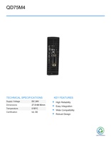 Módulo de Posicionamiento de Autobús de Par Trenzado SSCNET I/II de 4 Ejes M-ITSUB PLC QD75M4 Usado para Automatización Industrial