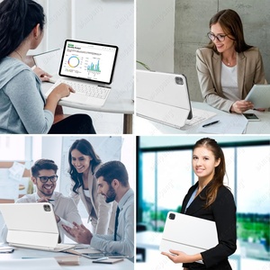 <span class=keywords><strong>Clavier</strong></span> TrackPad sans fil rétro-éclairé en langue personnalisée <span class=keywords><strong>pour</strong></span> <span class=keywords><strong>iPad</strong></span> Pro 11 2018 2020 2021 2022 Air 4ème 5ème génération Magic Keyboard - Product Image 5