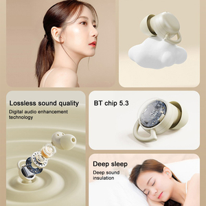 Mini <span class=keywords><strong>écouteurs</strong></span> cachés X62 élégants petits casques de sommeil mains libres faciles à s'endormir <span class=keywords><strong>écouteurs</strong></span> en silicone souple - Product Image 6