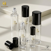 Flacon de parfum en verre à bille, vide et rechargeable, pour huiles essentielles et parfums