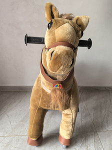 Mainan hewan berkuda anak-anak kuda mewah mekanik kelas komersial mainan hewan poni naik hewan untuk dijual - Product Image 3