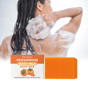 Jabón Corporal OceAura de Leche de Cabra y Caqui, Hidrata y Limpia Suavemente con un Cuidado de la Piel Fresco y Delicado - Product Image 1